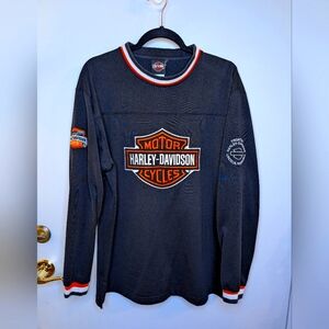 Harley-Davidson shirt long sleeve size large Lincoln frontier, Nebraska